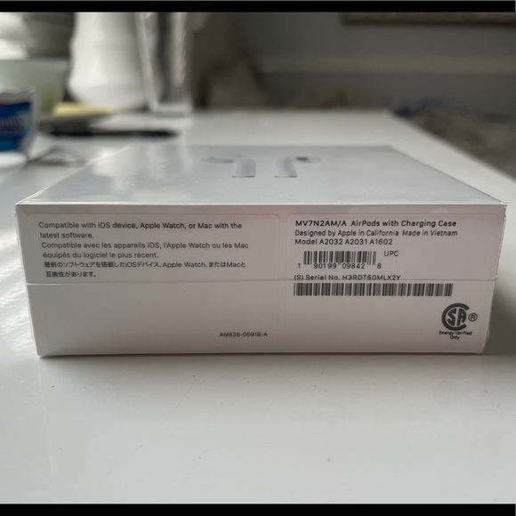 Brand new AirPods. NEVER USED OR OPENED. - Picture 3 of 5
